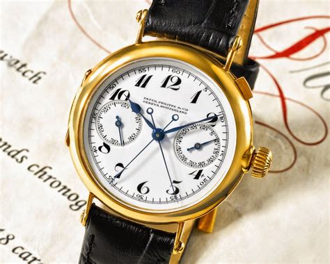 patek philippe 1923 pilot split second|patek philippe chronograph.